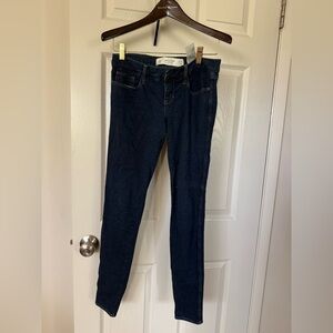Abercrombie & Fitch Navy Jeggings